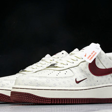NK Air Force 1'07 Low LV联名 白红 空军一号低帮休闲板鞋 LW9279-015 NK Air Force 1'07 Low LV联名 白红 空军一号低帮休闲板鞋 LW9279-015