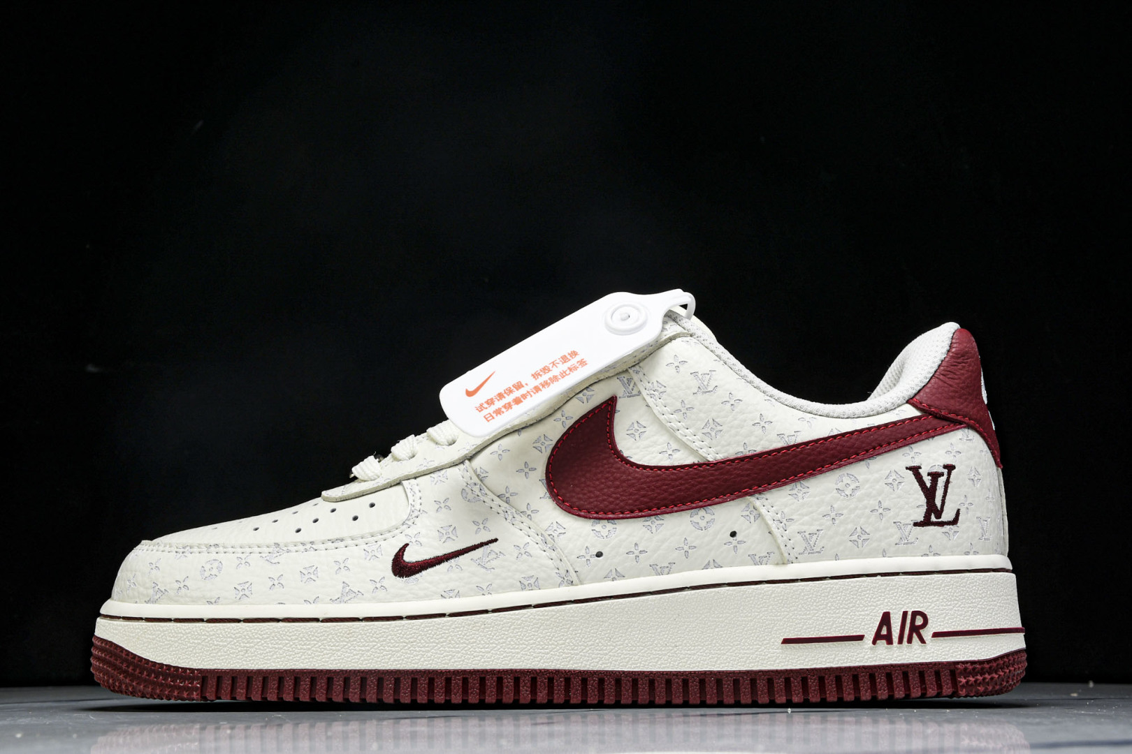 NK Air Force 1'07 Low LV联名 白红 空军一号低帮休闲板鞋 LW9279-015 