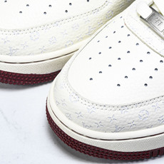 NK Air Force 1'07 Low LV联名 白红 空军一号低帮休闲板鞋 LW9279-015 NK Air Force 1'07 Low LV联名 白红 空军一号低帮休闲板鞋 LW9279-015