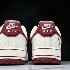 NK Air Force 1'07 Low LV联名 白红 空军一号低帮休闲板鞋 LW9279-015 NK Air Force 1'07 Low LV联名 白红 空军一号低帮休闲板鞋 LW9279-015