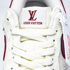 NK Air Force 1'07 Low LV联名 白红 空军一号低帮休闲板鞋 LW9279-015 NK Air Force 1'07 Low LV联名 白红 空军一号低帮休闲板鞋 LW9279-015