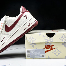 NK Air Force 1'07 Low LV联名 白红 空军一号低帮休闲板鞋 LW9279-015 NK Air Force 1'07 Low LV联名 白红 空军一号低帮休闲板鞋 LW9279-015