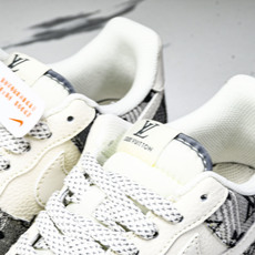 NK Air Force 1'07 Low LV联名 黑灰印花牛仔 空军一号低帮休闲板鞋 XS1958- NK Air Force 1'07 Low LV联名 黑灰印花牛仔 空军一号低帮休闲板鞋 XS1958-