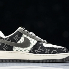 NK Air Force 1'07 Low LV联名 黑金 空军一号低帮休闲板鞋 JJ2508-703 NK Air Force 1'07 Low LV联名 黑金 空军一号低帮休闲板鞋 JJ2508-703