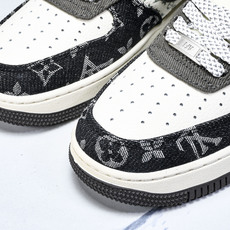 NK Air Force 1'07 Low LV联名 黑金 空军一号低帮休闲板鞋 JJ2508-703 NK Air Force 1'07 Low LV联名 黑金 空军一号低帮休闲板鞋 JJ2508-703