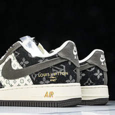 NK Air Force 1'07 Low LV联名 黑金 空军一号低帮休闲板鞋 JJ2508-703 NK Air Force 1'07 Low LV联名 黑金 空军一号低帮休闲板鞋 JJ2508-703