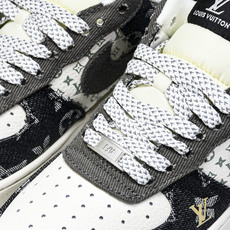 NK Air Force 1'07 Low LV联名 黑金 空军一号低帮休闲板鞋 JJ2508-703 NK Air Force 1'07 Low LV联名 黑金 空军一号低帮休闲板鞋 JJ2508-703