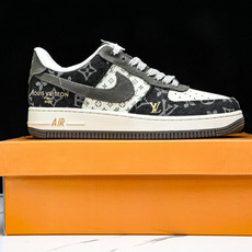 NK Air Force 1'07 Low LV联名 黑金 空军一号低帮休闲板鞋 JJ2508-703 NK Air Force 1'07 Low LV联名 黑金 空军一号低帮休闲板鞋 JJ2508-703