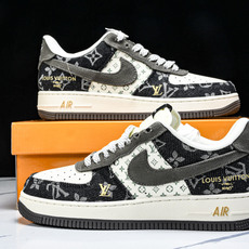 NK Air Force 1'07 Low LV联名 黑金 空军一号低帮休闲板鞋 JJ2508-703 NK Air Force 1'07 Low LV联名 黑金 空军一号低帮休闲板鞋 JJ2508-703