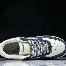NK Air Force 1'07 Low LV联名 花布蓝勾 空军一号低帮休闲板鞋 DF0188-06 NK Air Force 1'07 Low LV联名 花布蓝勾 空军一号低帮休闲板鞋 DF0188-06