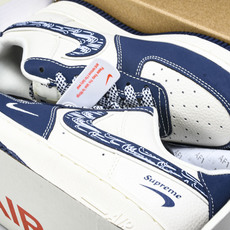 NK Air Force 1'07 Low LV联名 花布蓝勾 空军一号低帮休闲板鞋 DF0188-06 NK Air Force 1'07 Low LV联名 花布蓝勾 空军一号低帮休闲板鞋 DF0188-06