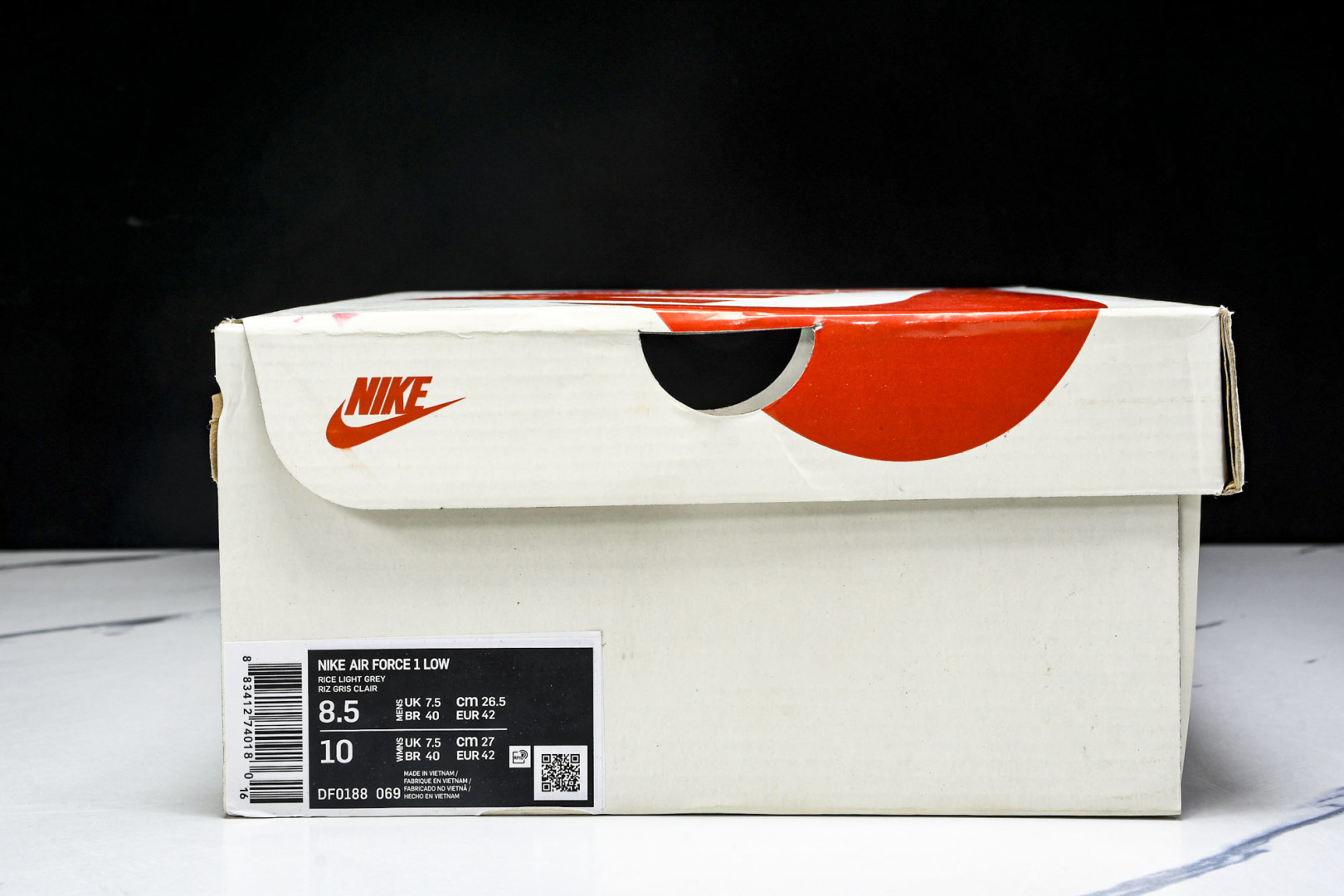 NK Air Force 1'07 Low LV联名 花布蓝勾 空军一号低帮休闲板鞋 DF0188-06