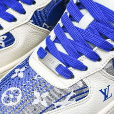 NK Air Force 1'07 Low LV联名 花布蓝勾 空军一号低帮休闲板鞋 XS1958-58 NK Air Force 1'07 Low LV联名 花布蓝勾 空军一号低帮休闲板鞋 XS1958-58