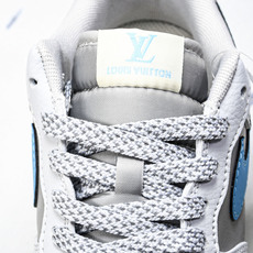 NK Air Force 1'07 Low LV联名 灰蓝底 空军一号低帮休闲板鞋 JJ2508-704 NK Air Force 1'07 Low LV联名 灰蓝底 空军一号低帮休闲板鞋 JJ2508-704