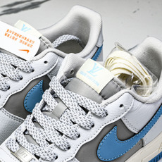 NK Air Force 1'07 Low LV联名 灰蓝底 空军一号低帮休闲板鞋 JJ2508-704 NK Air Force 1'07 Low LV联名 灰蓝底 空军一号低帮休闲板鞋 JJ2508-704