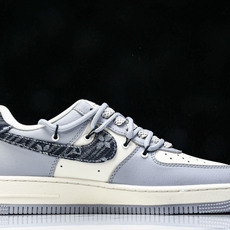 NK Air Force 1'07 Low LV联名 灰蓝帆布抽绳 空军一号低帮休闲板鞋 DM6868- NK Air Force 1'07 Low LV联名 灰蓝帆布抽绳 空军一号低帮休闲板鞋 DM6868-