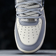NK Air Force 1'07 Low LV联名 灰蓝帆布抽绳 空军一号低帮休闲板鞋 DM6868- NK Air Force 1'07 Low LV联名 灰蓝帆布抽绳 空军一号低帮休闲板鞋 DM6868-