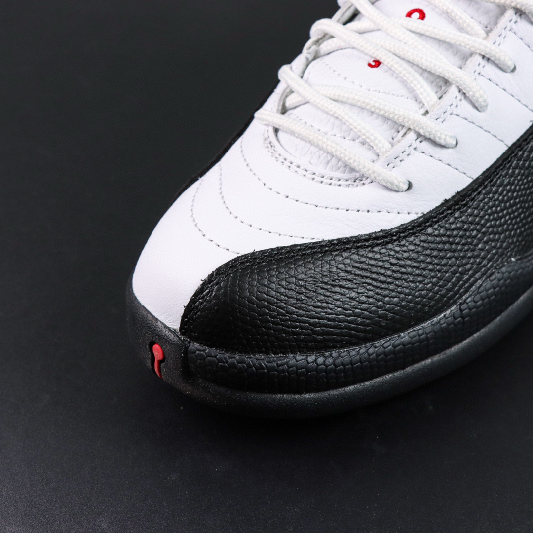 
Air Jordan 12 “Red Taxi”
AJ12白黑红 外贸纯原订单‼
S2纯原生产线出品
