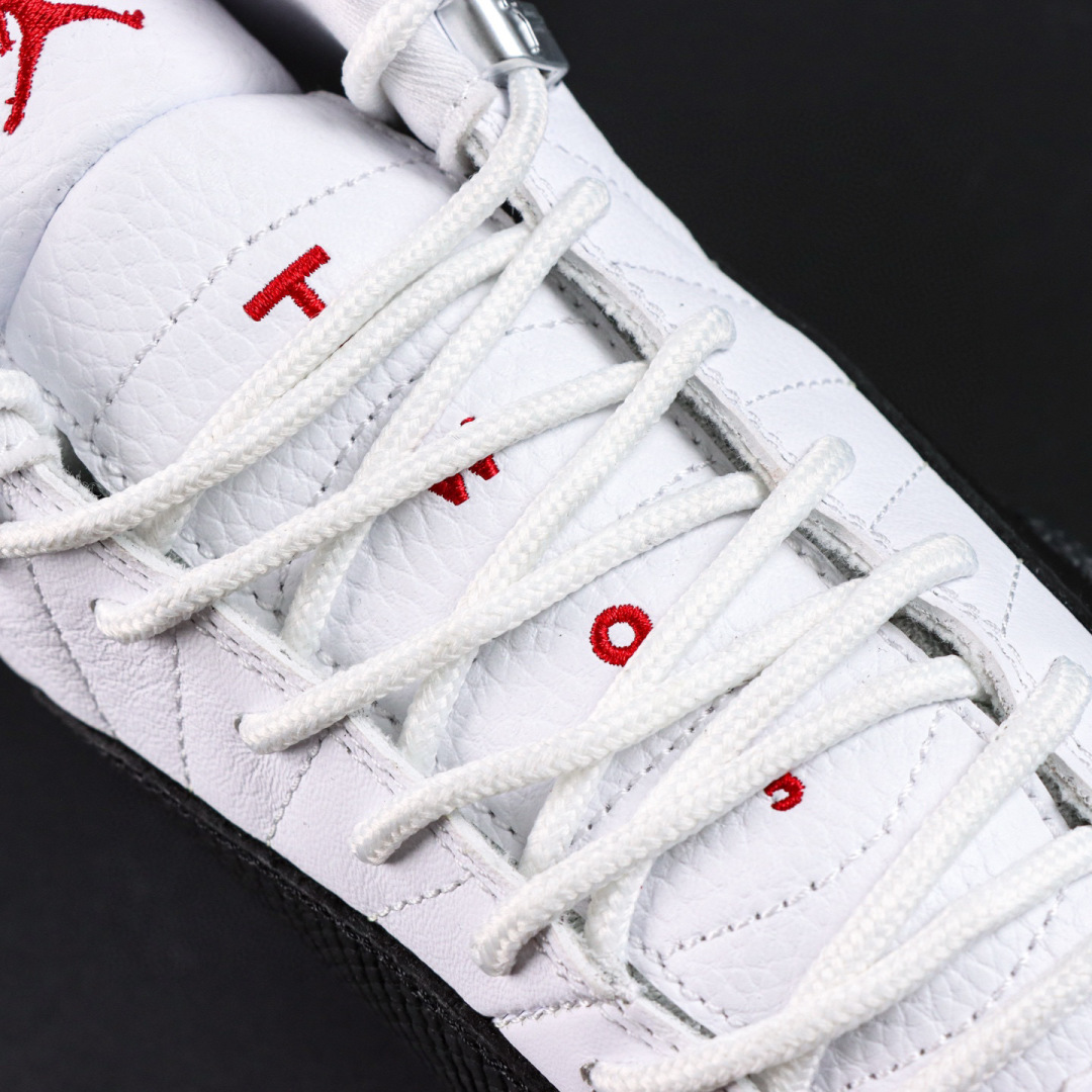 
Air Jordan 12 “Red Taxi”
AJ12白黑红 外贸纯原订单‼
S2纯原生产线出品
