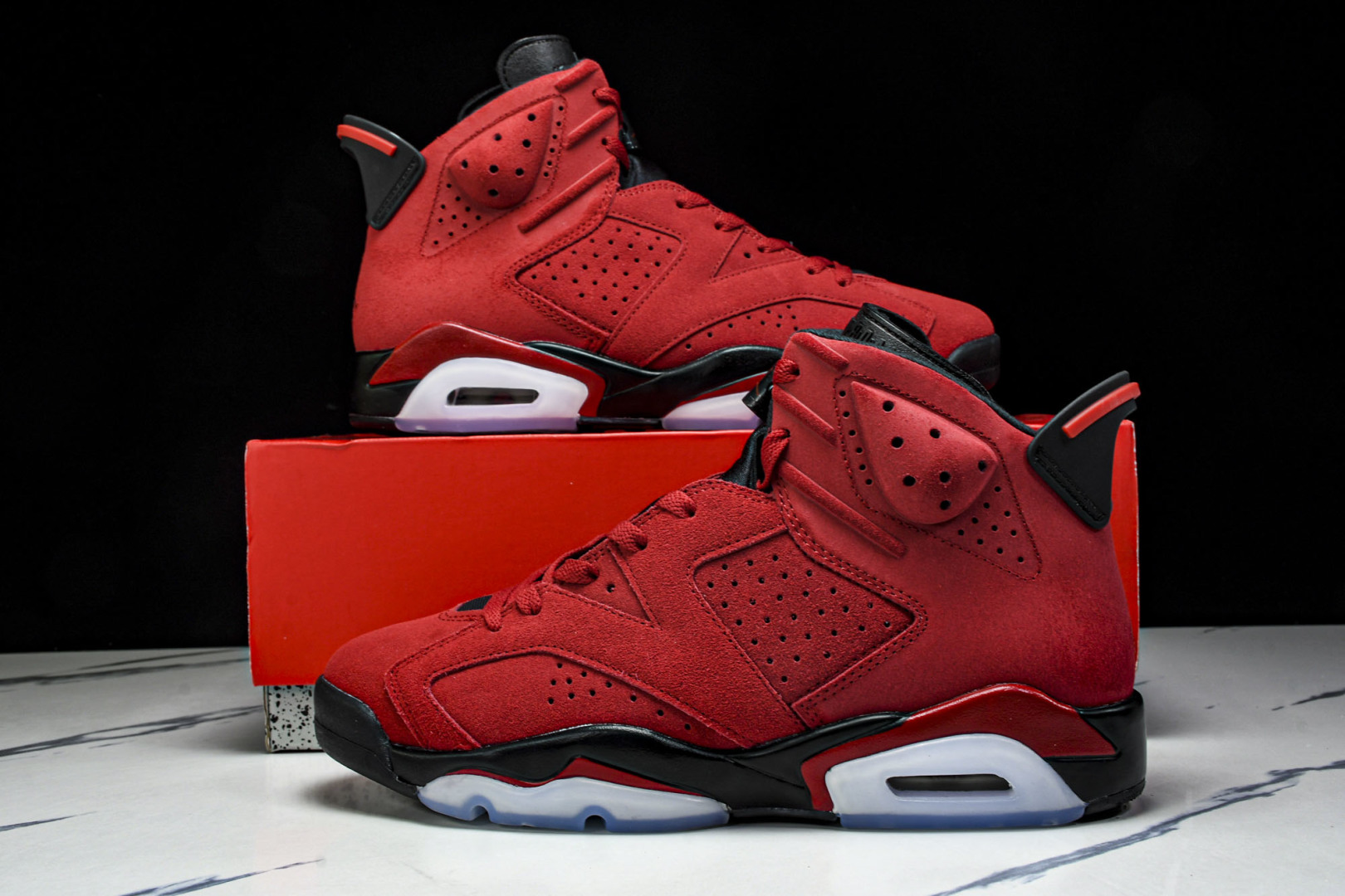 AJ6红 尺码40-47.5

纯原出品-Jordan Air Jordan 6 Retro Toro 