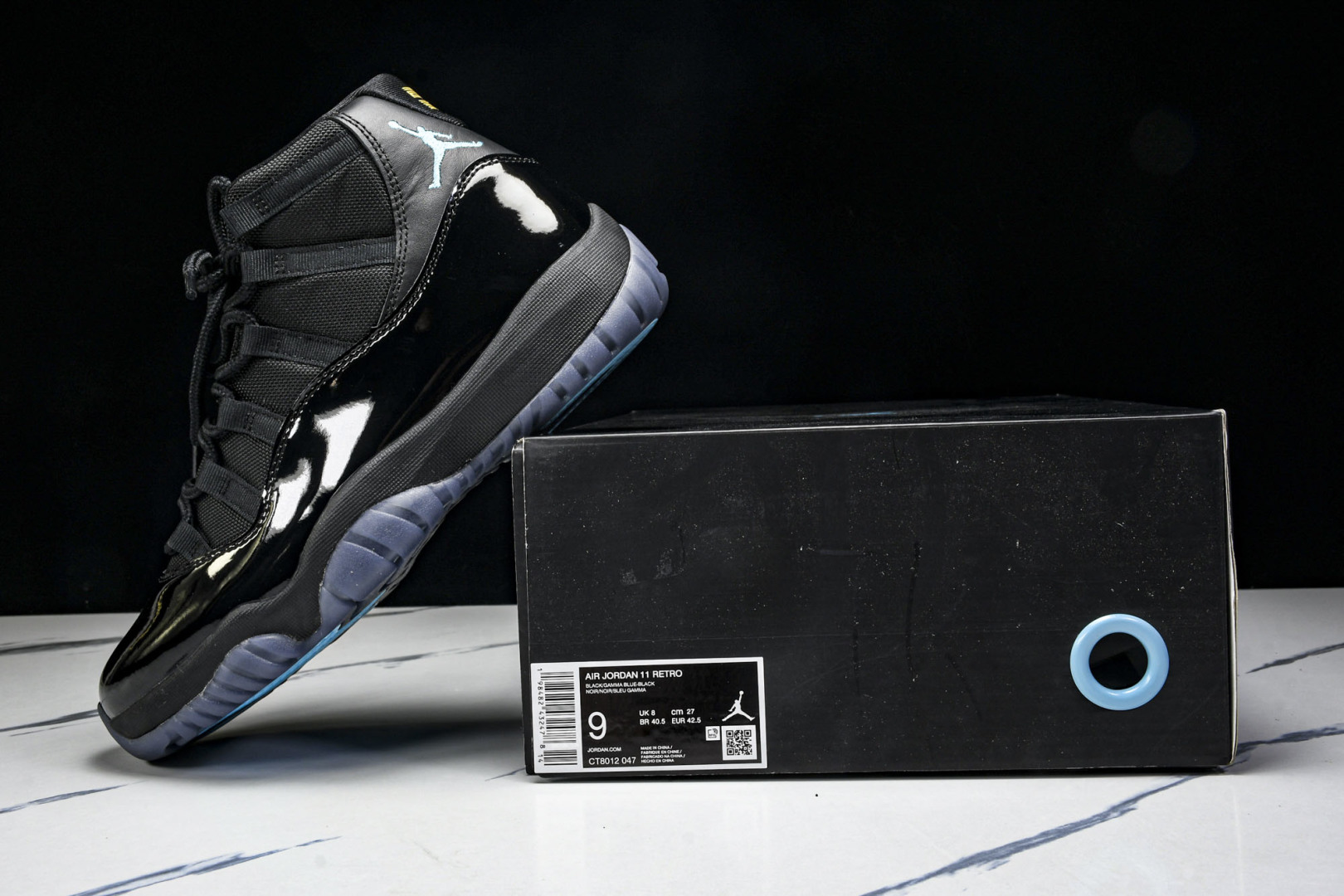 AJ11蓝 尺码40-47.5

纯原出品-Air Jordan 11 Retro Gamma Blue