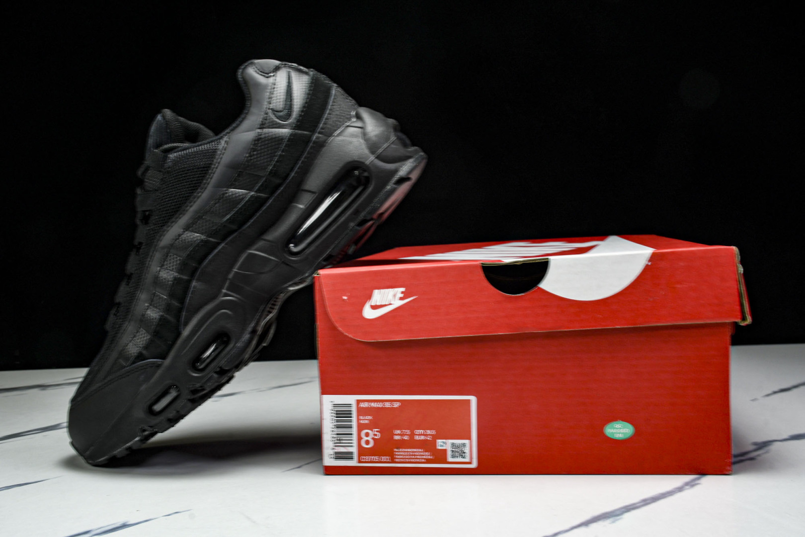  NK Air Max 95 复古减震气垫跑鞋 CI3705-001 尺寸 36 36.5 37.5 3