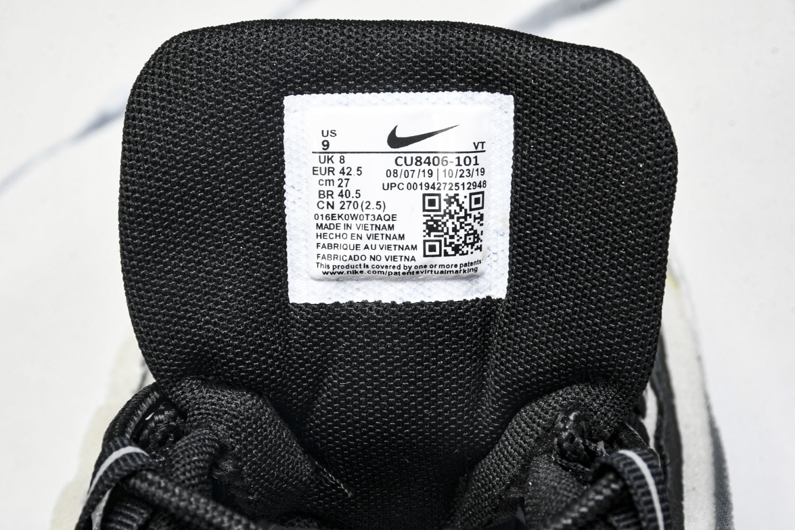  NK Air Max 95 复古减震气垫跑鞋 CU8406-101 尺寸 36 36.5 37.5 3