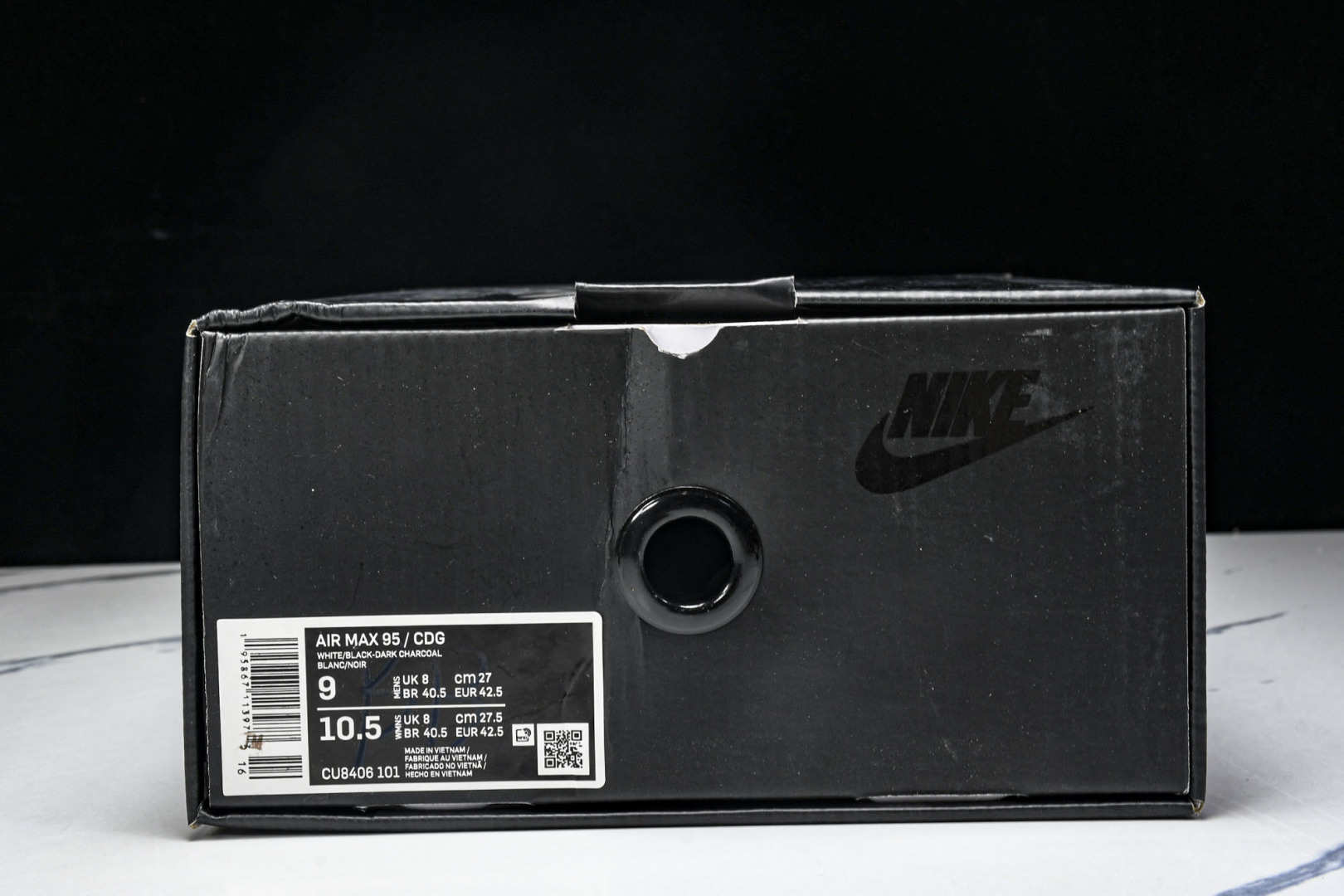  NK Air Max 95 复古减震气垫跑鞋 CU8406-101 尺寸 36 36.5 37.5 3