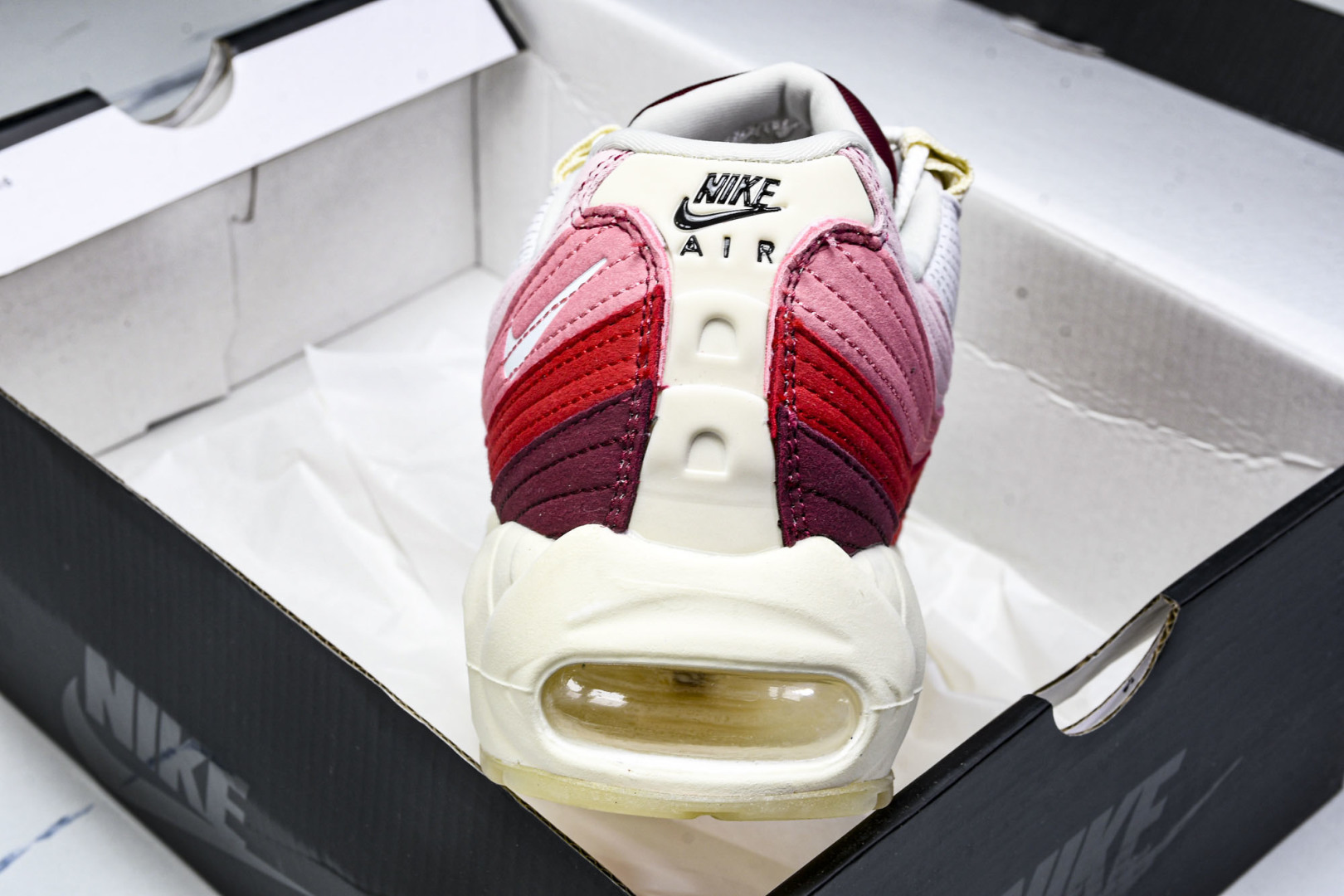  NK Air Max 95 复古减震气垫跑鞋 DM0012 600 尺寸 36 36.5 37.5 3