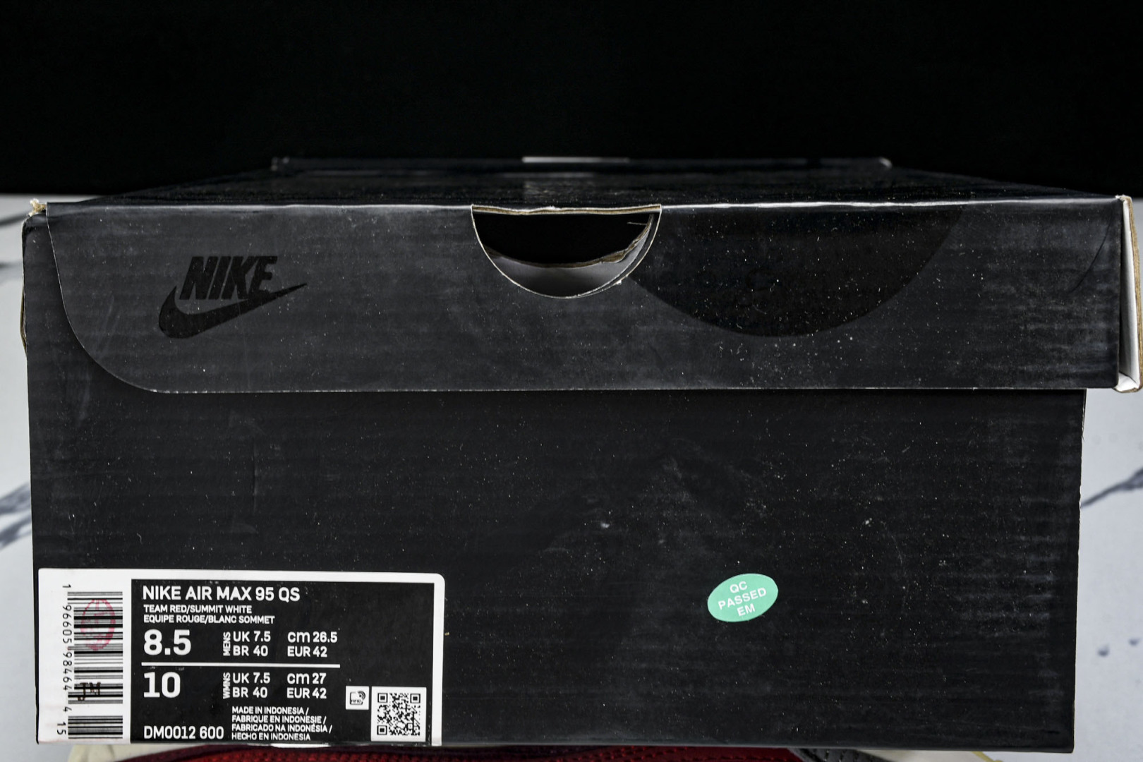  NK Air Max 95 复古减震气垫跑鞋 DM0012 600 尺寸 36 36.5 37.5 3