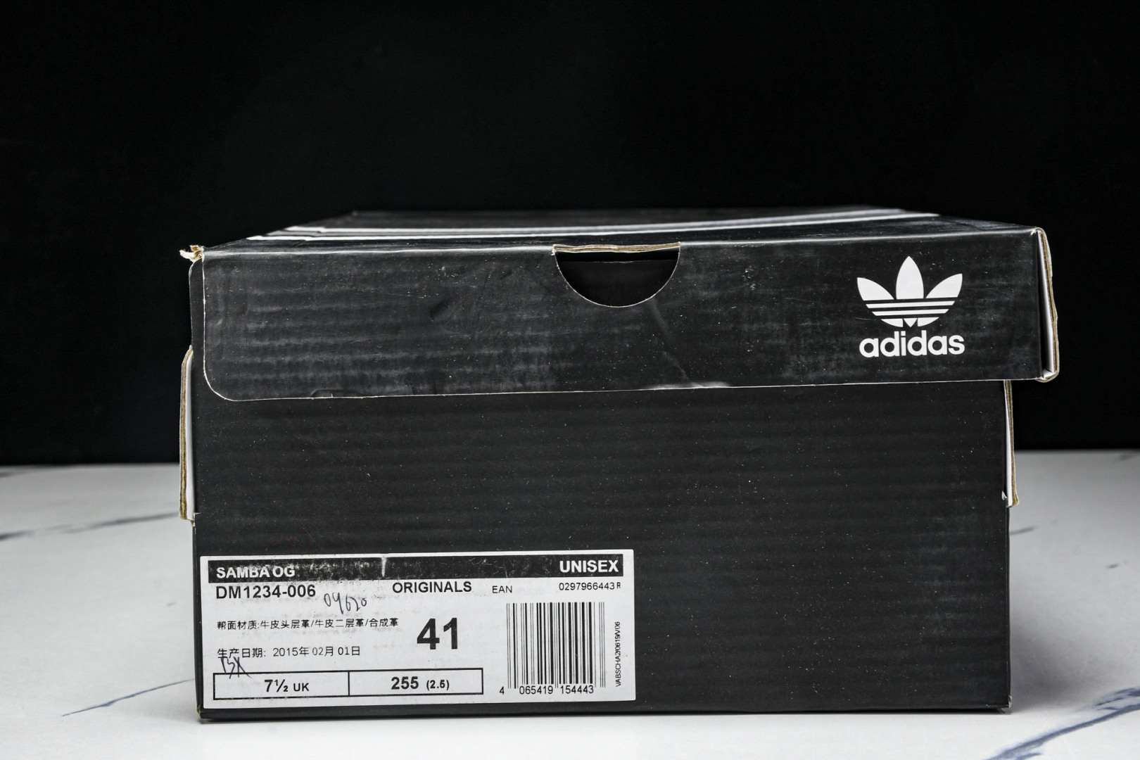  AD Originals Gazelle INdoor 樱桃 白红三叶草休闲防滑耐磨低帮 DM1234