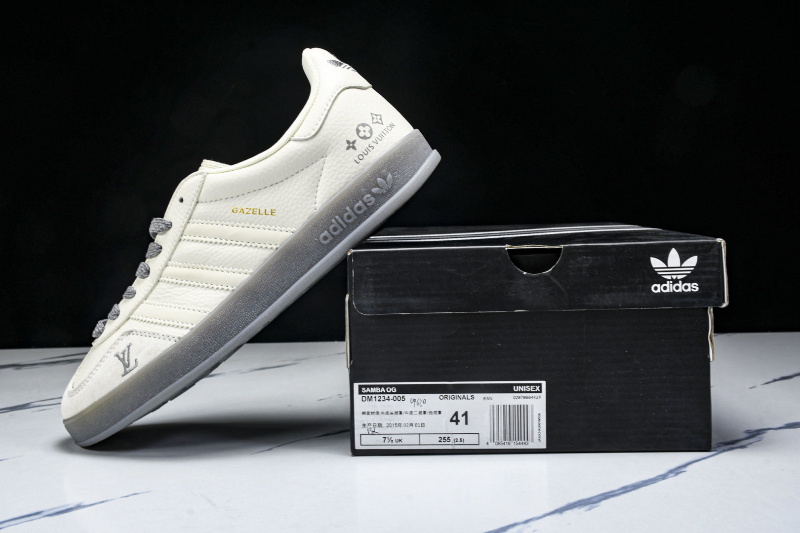  AD SAMBA OG’DIY’系列低帮经典百搭休闲运动板鞋 DM1234-005 尺寸36 36.5