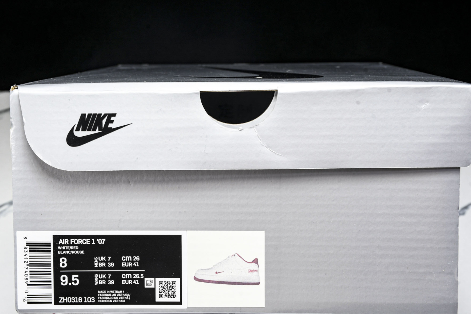   nk Air Force 1'07 Low 空军一号低帮休闲板鞋 ZH0316-103 尺寸 36 