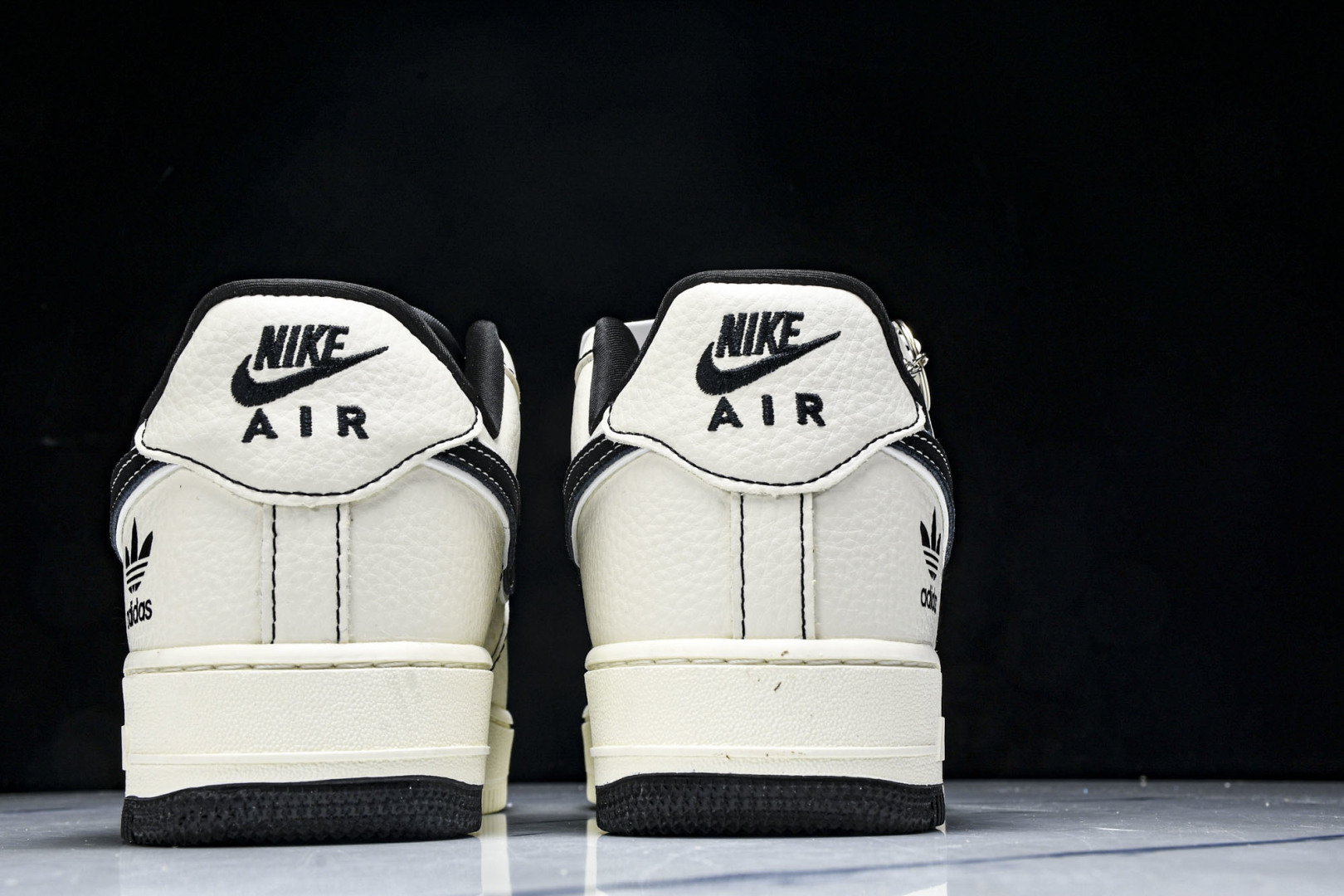   nk Air Force 1'07 Low 黑线双拼底 空军一号低帮休闲板鞋 KB1688-003 