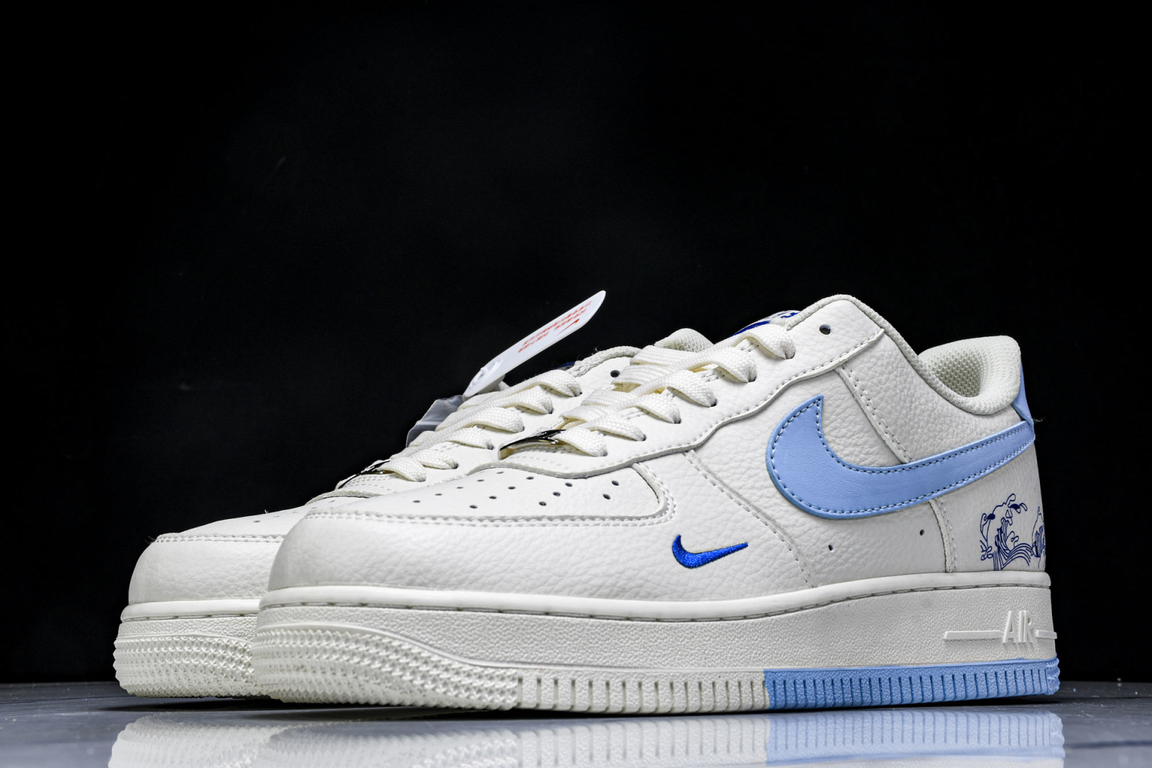   nk Air Force 1'07 Low 米蓝浪花 空军一号低帮休闲板鞋 CS5288-027 尺