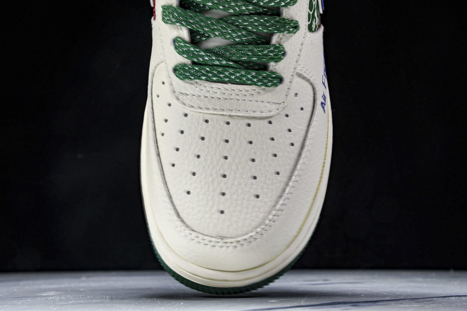   nk Air Force 1'07 Low 米蓝绿拼接 空军一号低帮休闲板鞋 KJ1688-001 