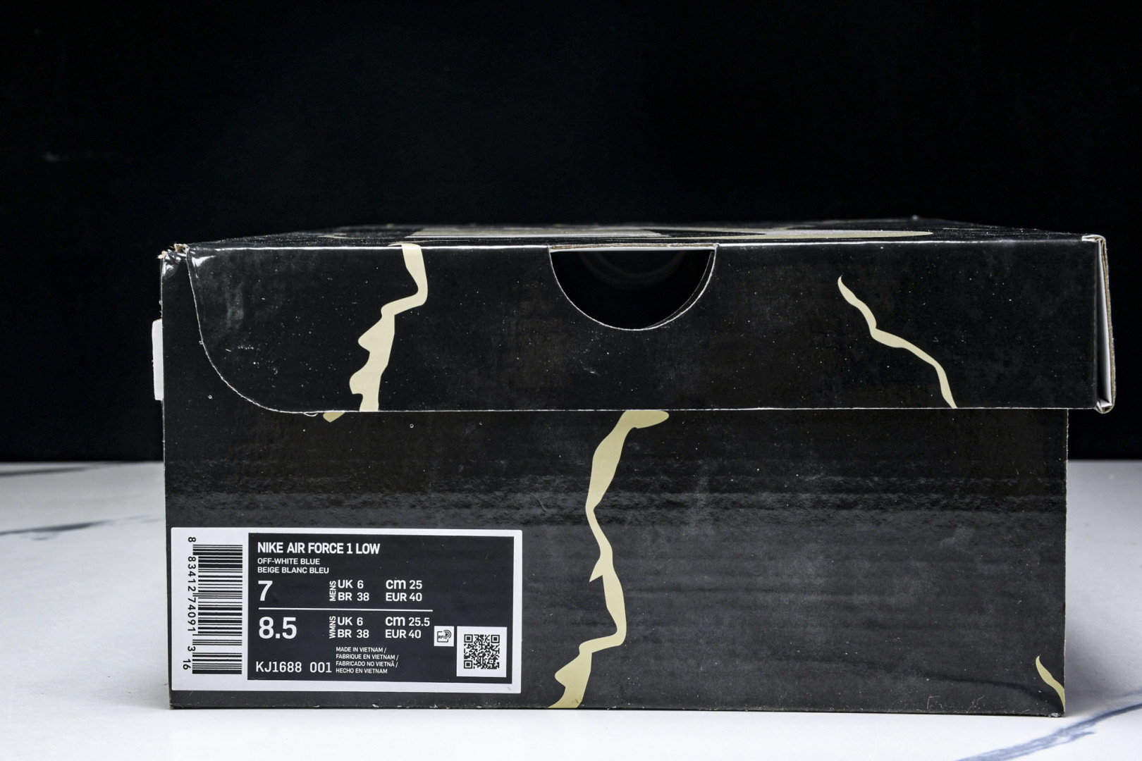   nk Air Force 1'07 Low 米蓝绿拼接 空军一号低帮休闲板鞋 KJ1688-001 