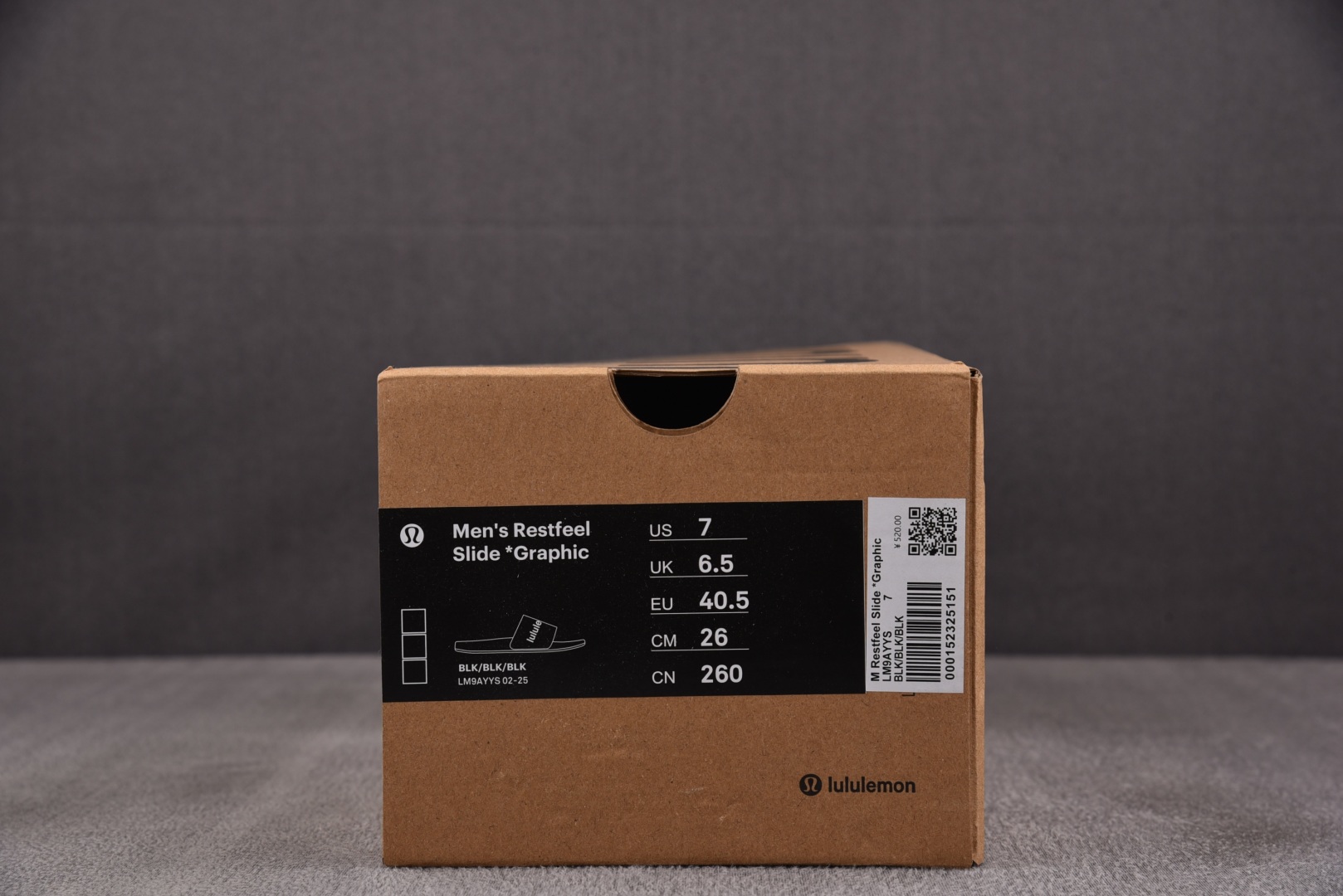 露露 尺码35.5-48

纯原出品-Luluemon Restfeel Slide 黑色 YZ002-