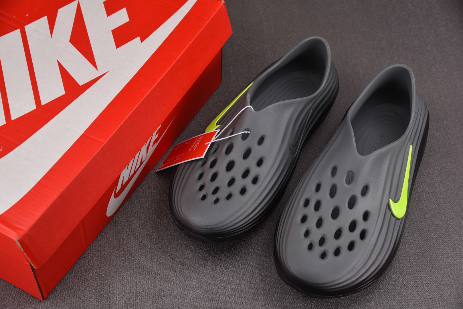 洞洞鞋 尺码36-49.5

纯原出品-ReactX Rejuven8 Black Cool Grey 