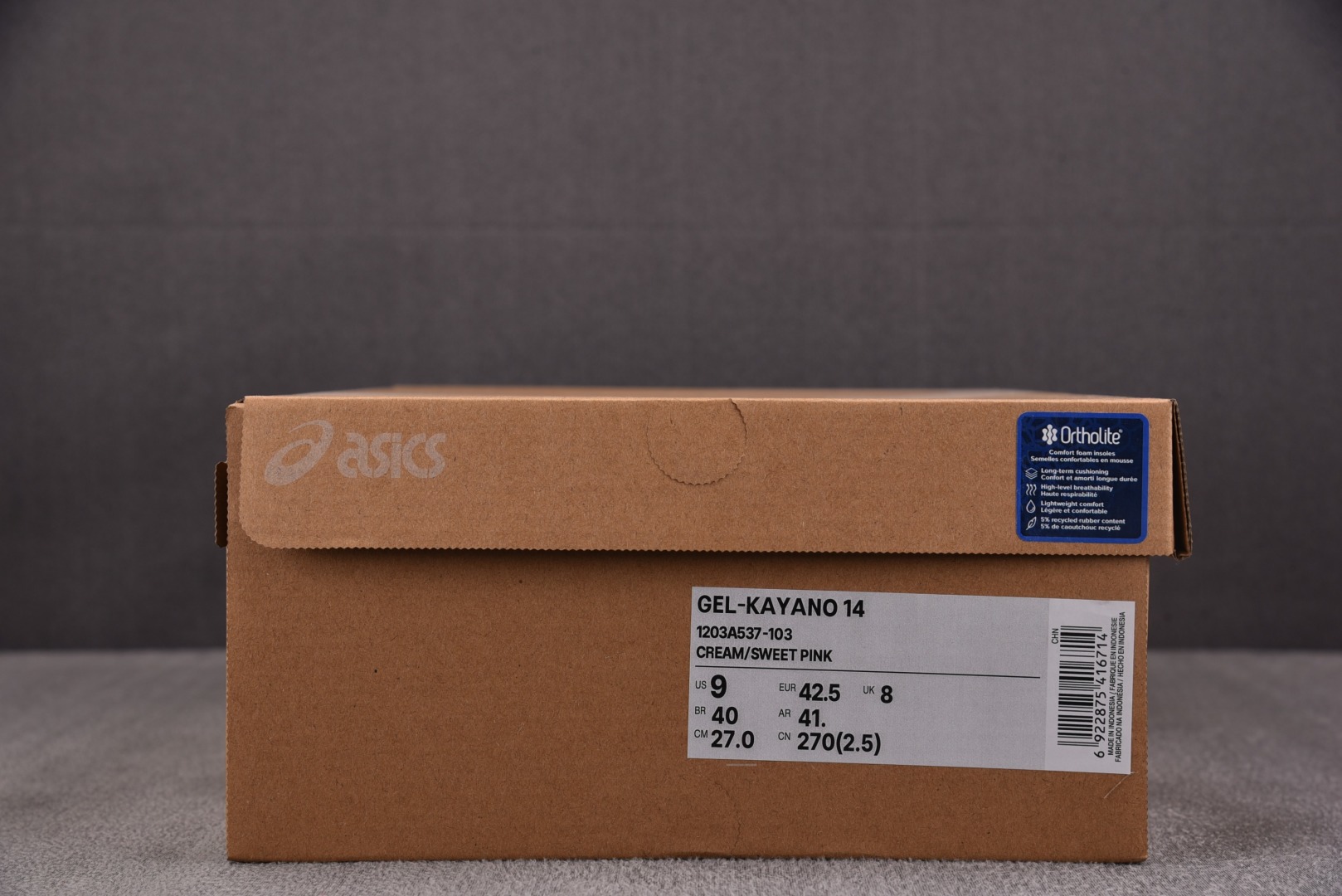 ASICS 尺码36-47

纯原出品-ASICS GEL-Kayano 14 Cream Sweet 