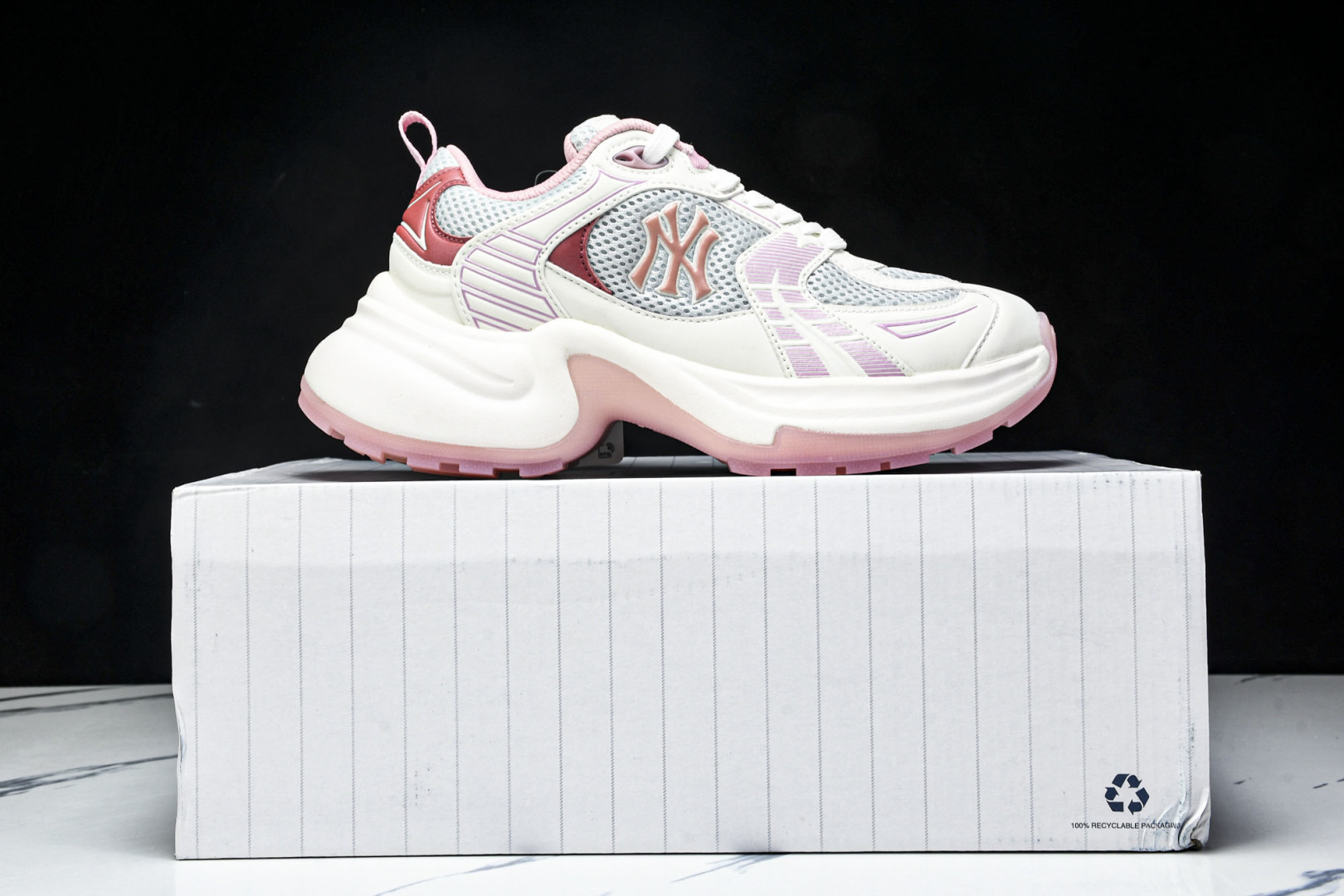 MLB 尺码35-45

纯原版出品-MLB XLG CHUNKY 百搭舒适休闲潮流运动厚底增高防滑耐磨