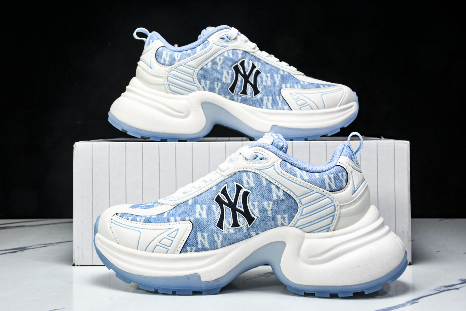 MLB 尺码35-45

纯原版出品-NY MLB XLG Chunky 纽约洋基队 透气休闲运动鞋 3