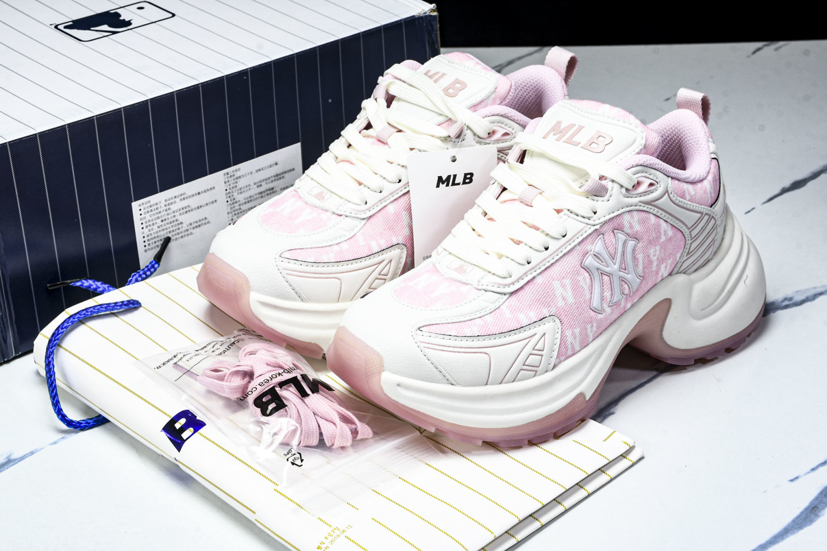 MLB 尺码35-45

纯原版出品-NY MLB XLG Chunky 纽约洋基队 透气休闲运动鞋 3
