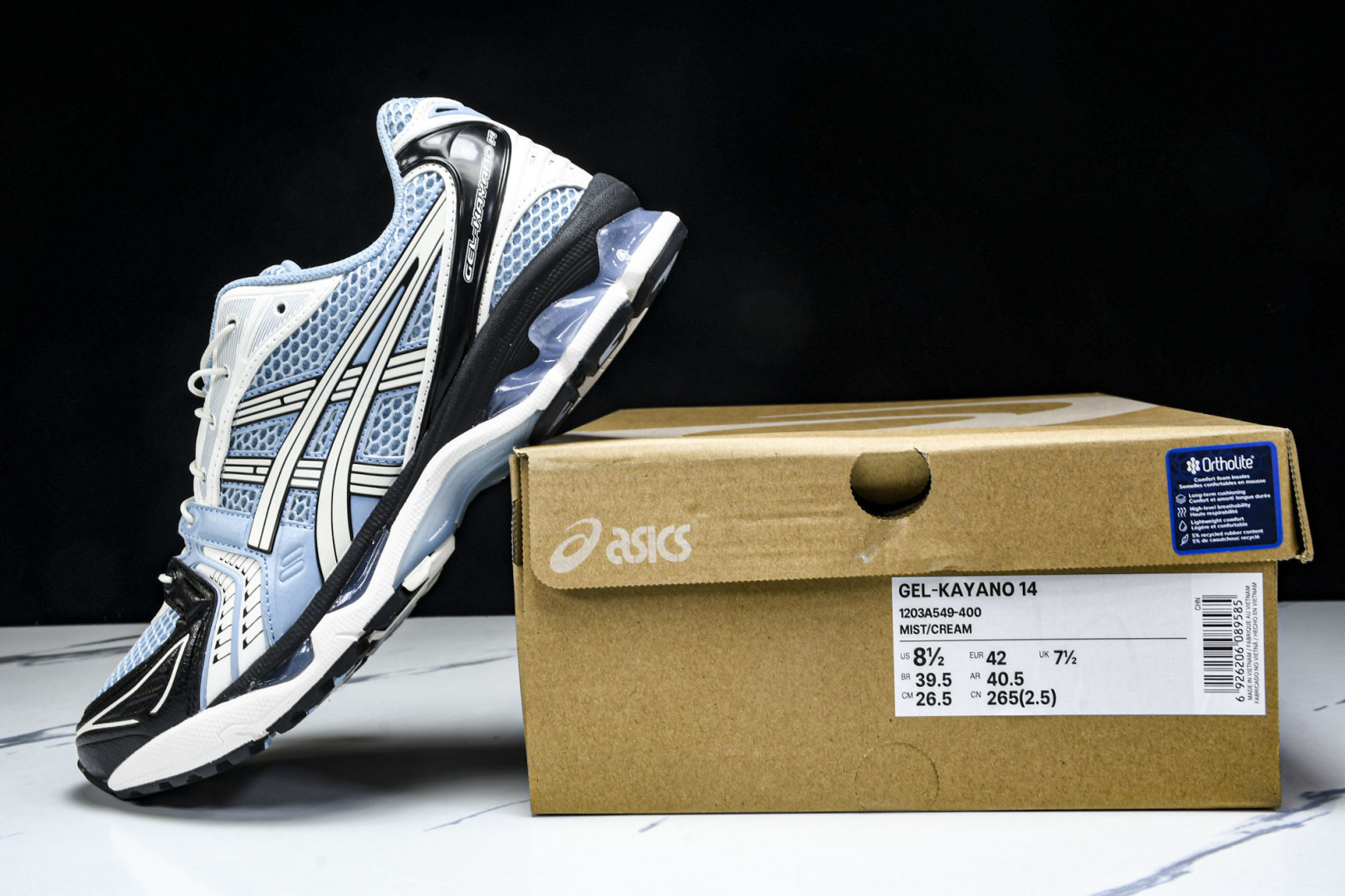 Asics 尺码36-47

纯原版出品-Asics Gel Kayano 14 Black Pure 
