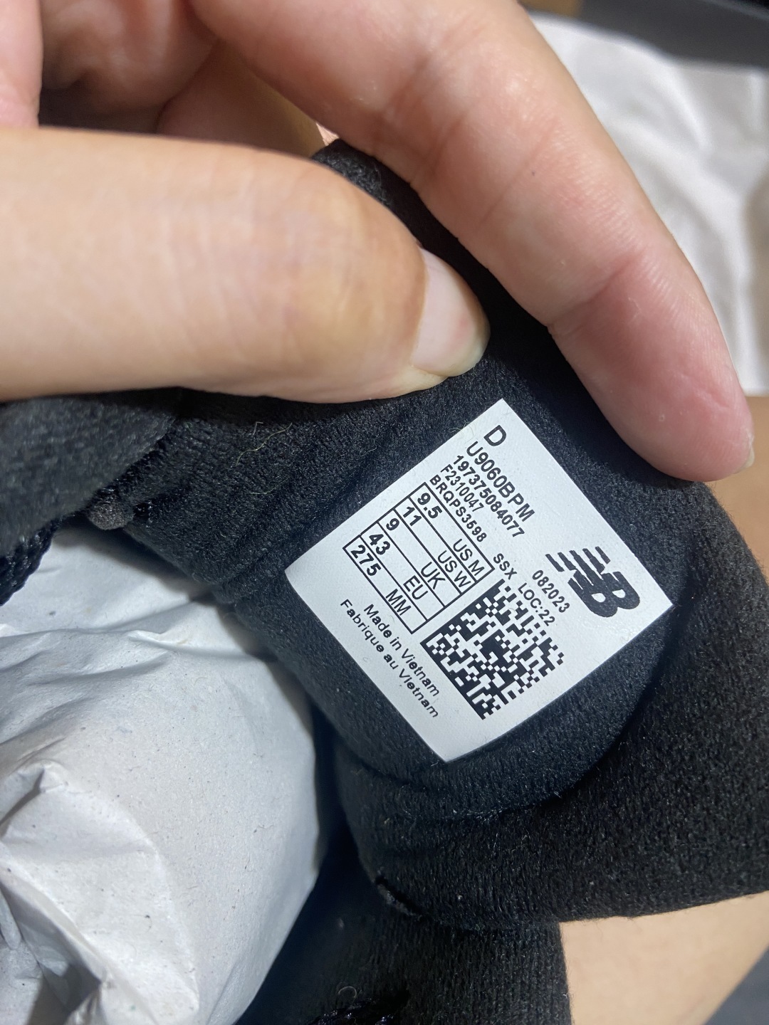 AY 纯原 Joe Freshgoods x New Balance NB9060 联名款 复古休闲运动