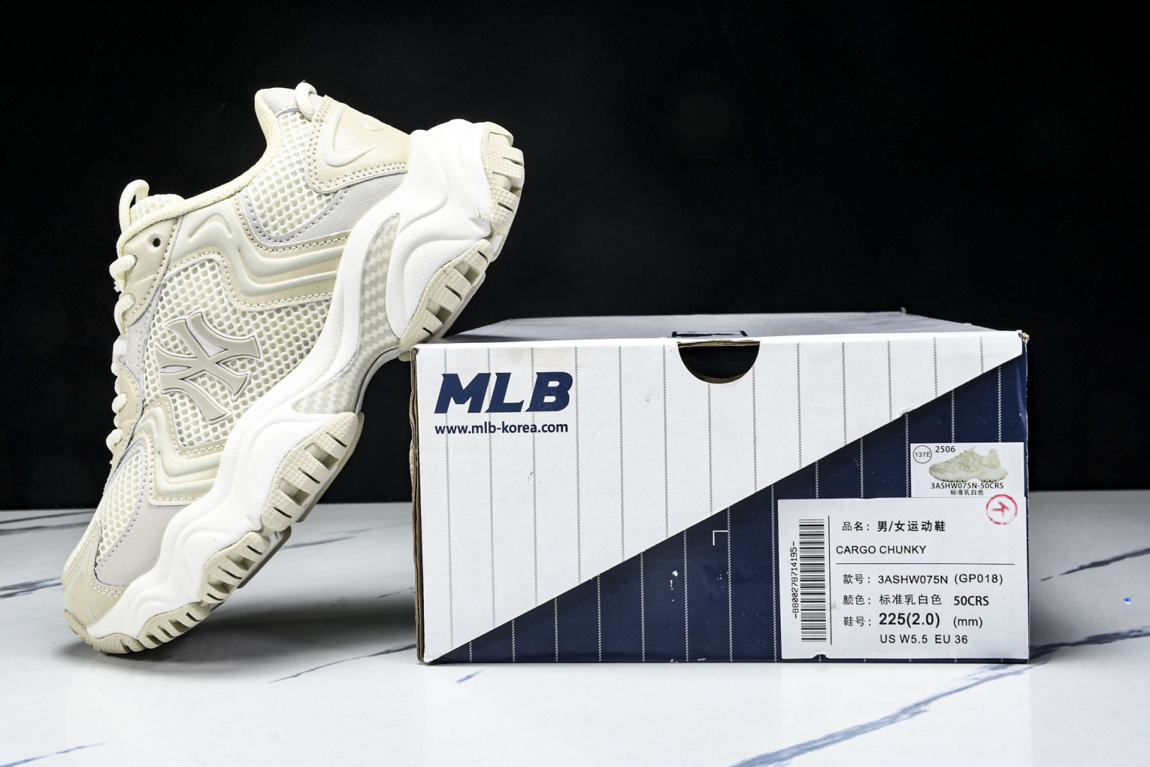 MLB 尺码35-45

纯原出品-MLB CARGO Chunky 赛博老爹鞋 白色 3ASHW075