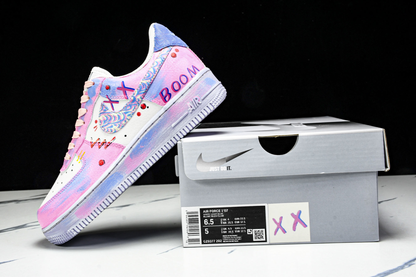 AF1空军 尺码36-45

纯原出品-Nike Air Force 1'07 Low Pink Dai
