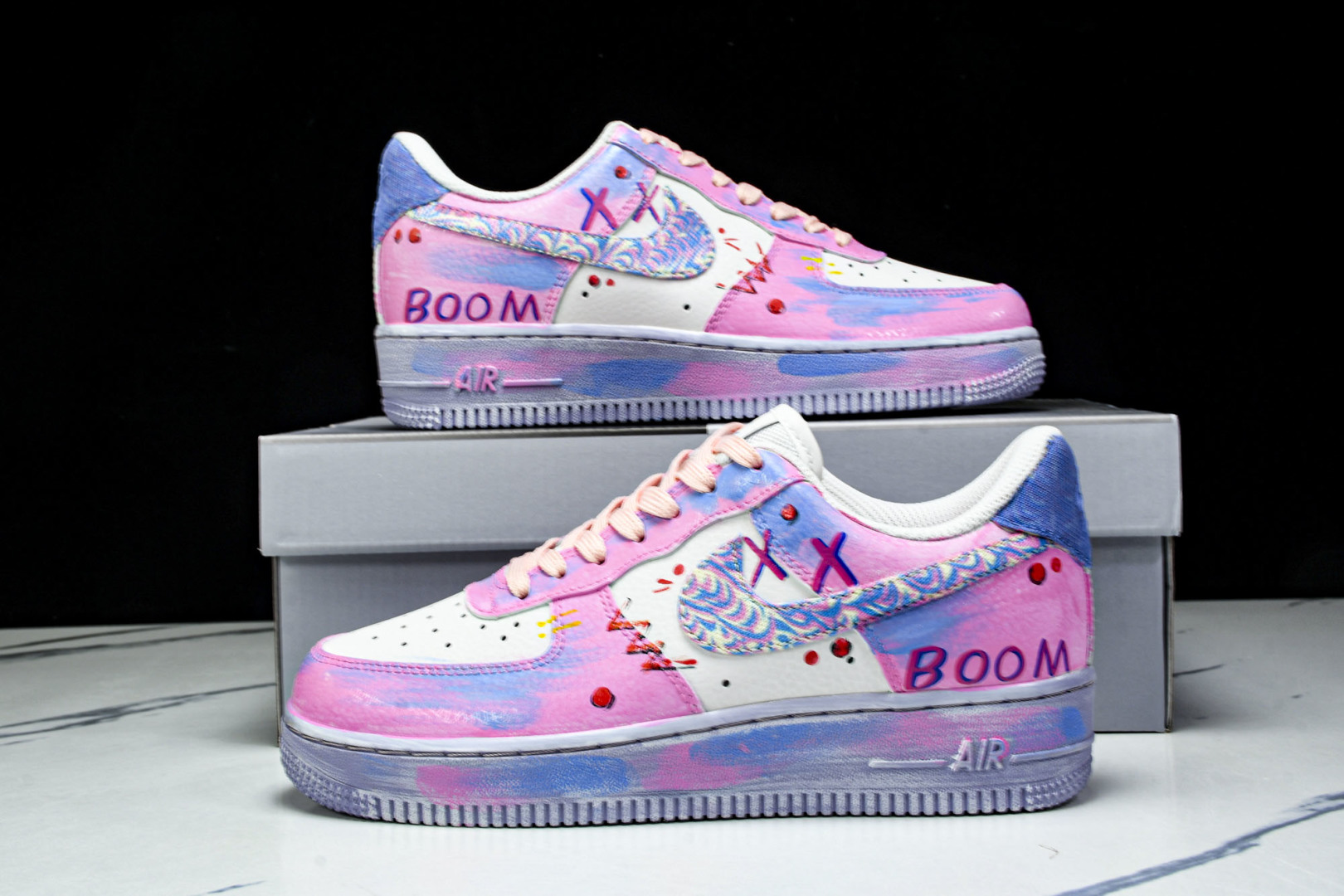 AF1空军 尺码36-45

纯原出品-Nike Air Force 1'07 Low Pink Dai