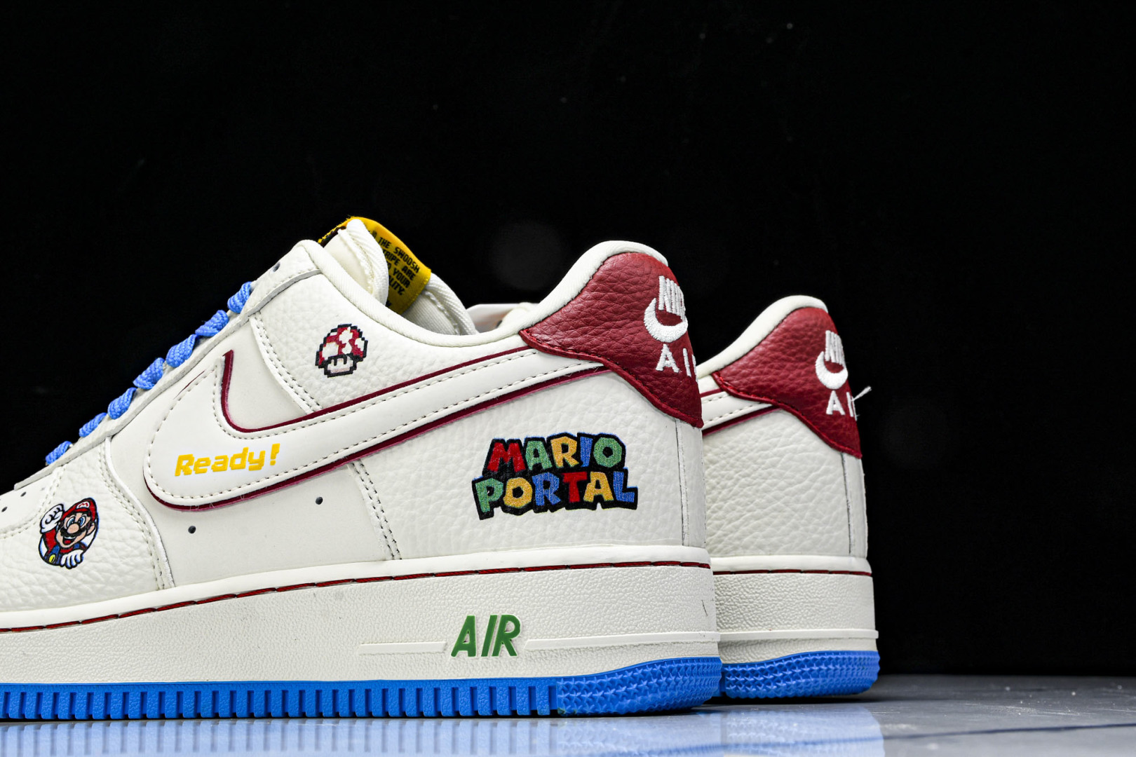 AF1空军 尺码36-45

纯原出品-Air Force 1'07 Low 马里奥联名 白蓝彩 空军一