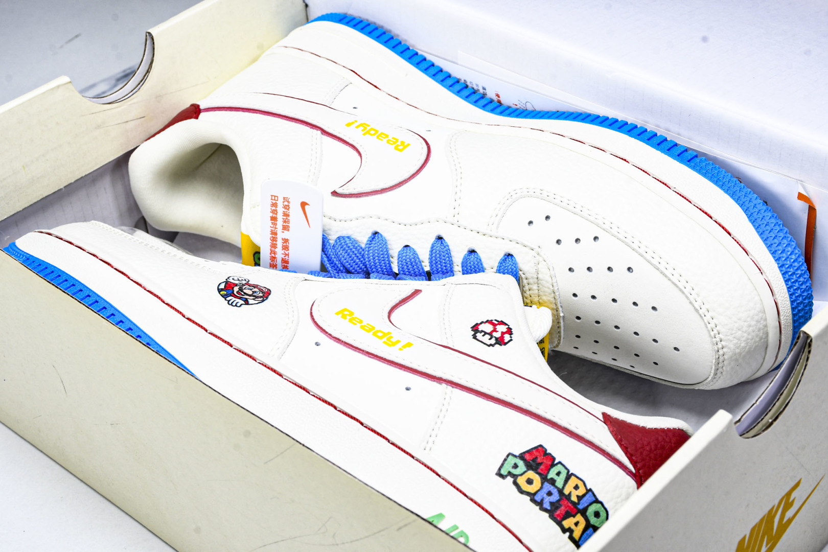 AF1空军 尺码36-45

纯原出品-Air Force 1'07 Low 马里奥联名 白蓝彩 空军一